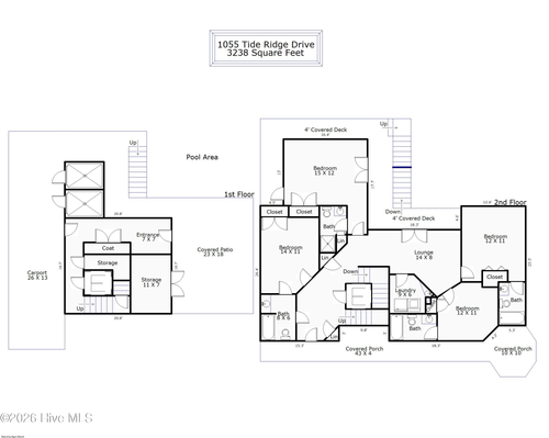 1055 Tide Ridge Dr, Holden Beach, NC, 28462-1727 | Card Image