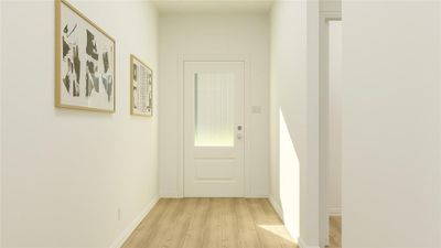 Corridor featuring light hardwood / wood-style flooring | Image 2