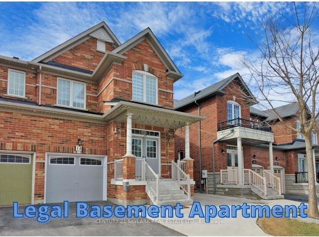 14 Mission Ridge Trail, Home with 3 bedrooms, 4 bathrooms and 3 parking in Brampton ON | Image 1