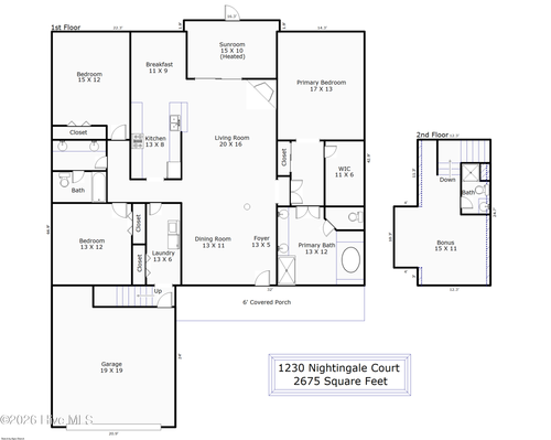 1230 Nightingale Ct, Leland, NC, 28451-4138 | Card Image