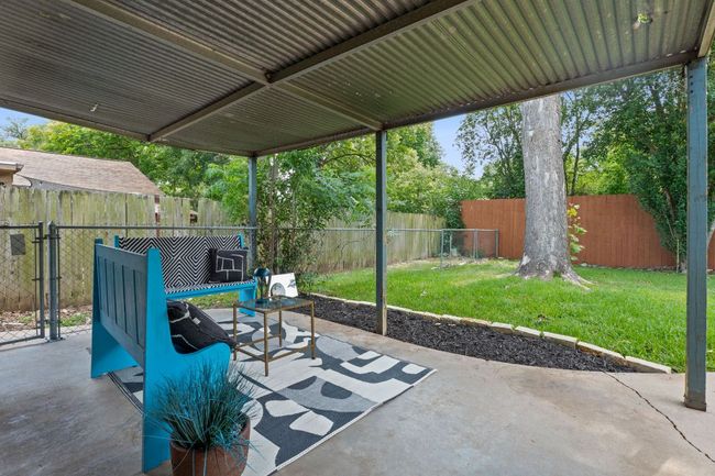 Private backyard backs to Little Walnut Creek (which may help the trees to grow so well here?) | Image 36