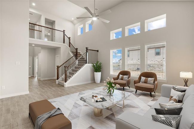 This photo is for illustrative purposes only and is not to be considered an exact replica of the finished home. Rendering does not match the finished product in terms of features, colors, landscaping, etc. Pricing, specifications, square footage and materials are subject to change at any time and without notice. | Image 4