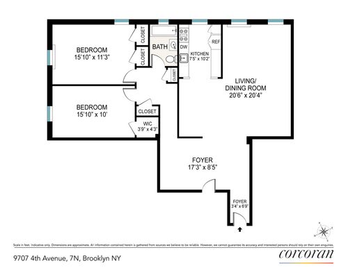7n-9707 4th Ave, Brooklyn, NY, 11209-8143 | Card Image