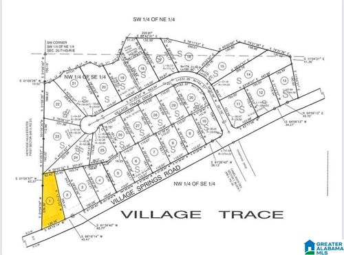 1780 Village Springs Rd, SPRINGVILLE, AL, 35146 | Card Image