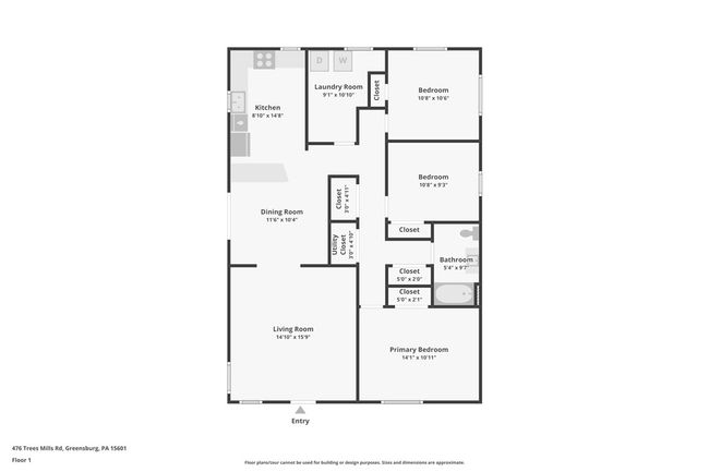 476 Trees Mills Rd, House other with 3 bedrooms, 1 bathrooms and 1 parking in Salem Twp - WML PA | Image 36