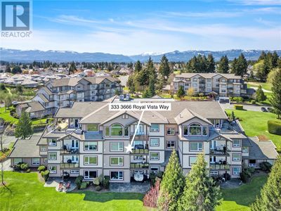 333 - 3666 Royal Vista Way, Condo with 2 bedrooms, 2 bathrooms and 1 parking in Courtenay BC | Image 1