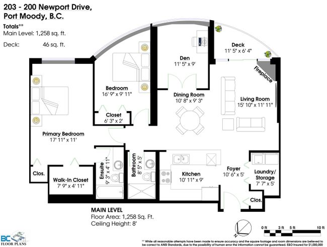203 - 200 Newport Drive, Condo with 2 bedrooms, 2 bathrooms and 1 parking in Port Moody BC | Image 21