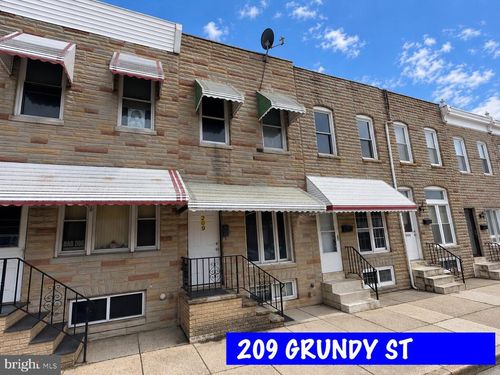 209 Grundy St, BALTIMORE, MD, 21224-2540 | Card Image