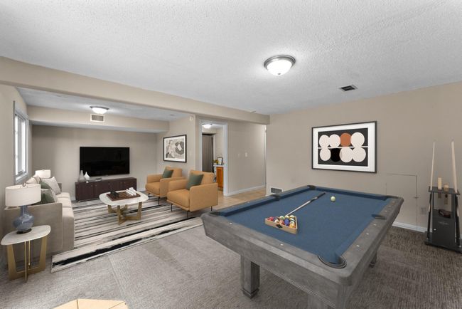 Virtually staged family room | Image 10