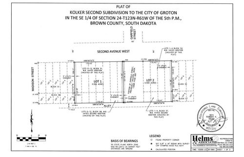 Lot 1 2nd St, Groton, SD, 57445 | Card Image