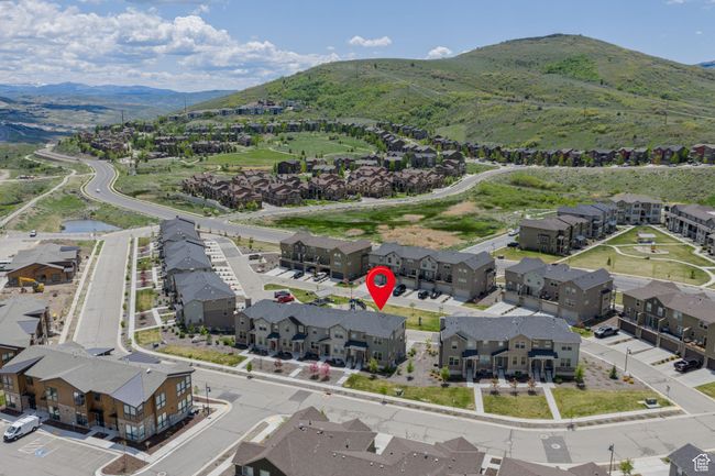 Aerial perspective of suburban area with mountains | Image 46