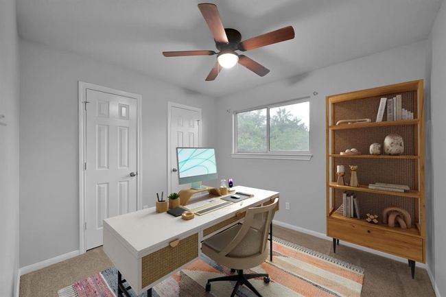 Bedroom 3, shown here as an office.*Virtually staged | Image 25
