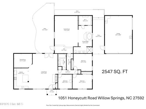1051 Honeycutt Rd, Willow Spring, NC, 27592-9143 | Card Image
