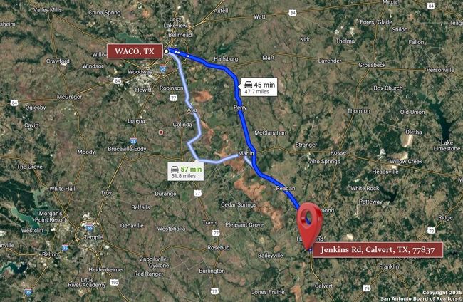 0 Jenkins Rd, Home with 0 bedrooms, 0 bathrooms and null parking in Calvert TX | Image 11