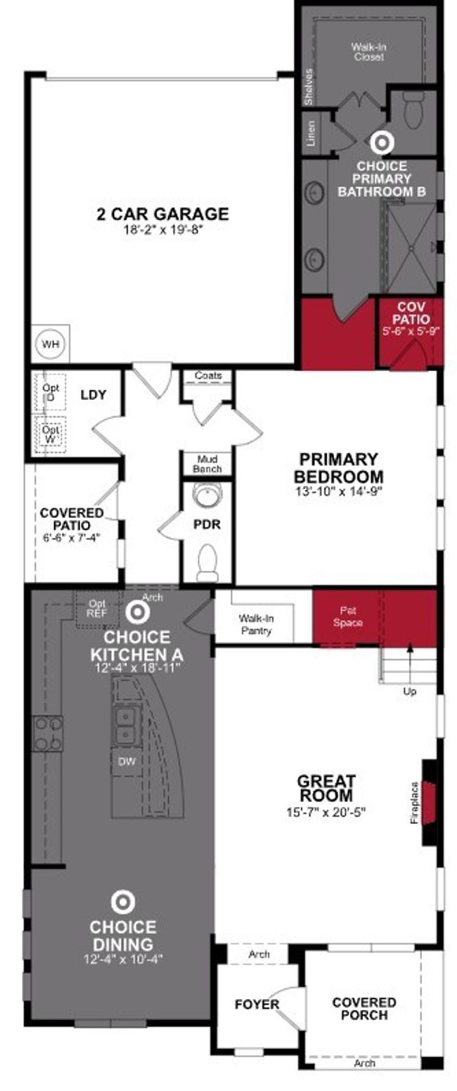 Beazer Homes Treeline Brazos floorplan. | Image 17