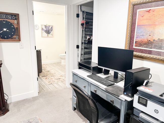 Basement Bedroom Suite that leads to Walk-in Closet and Bathroom | Image 50