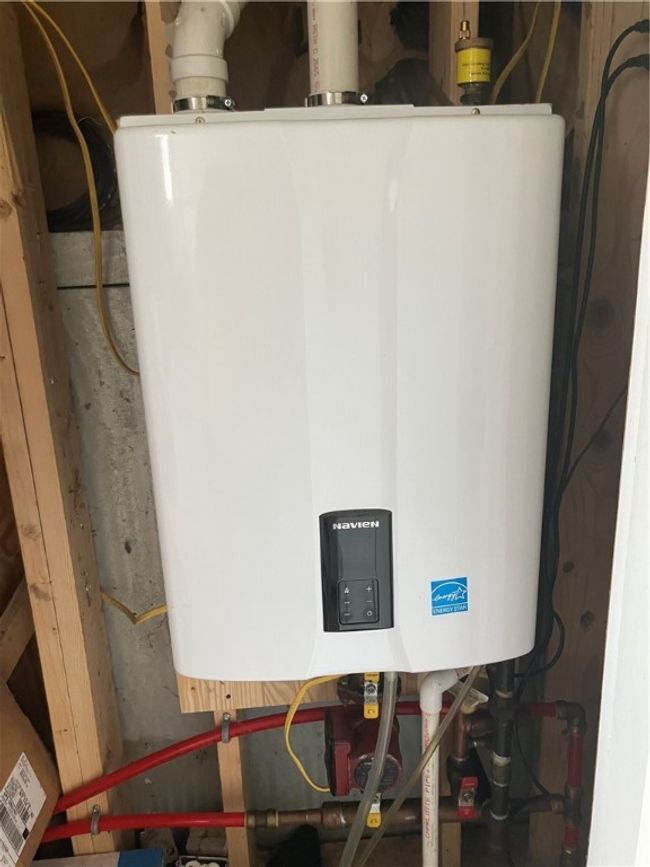Newer propane boiler for radiant floor heat | Image 48