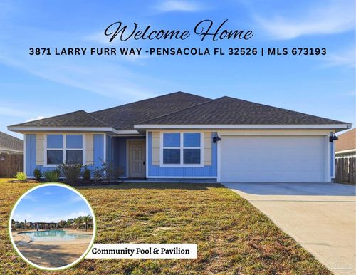 3871 Larry Furr Way, Pensacola, FL, 32526-4581 | Card Image