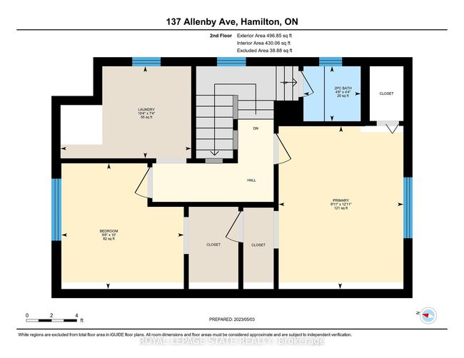 137 Allenby Ave, House other with 3 bedrooms, 3 bathrooms and 7 parking in Hamilton ON | Image 39