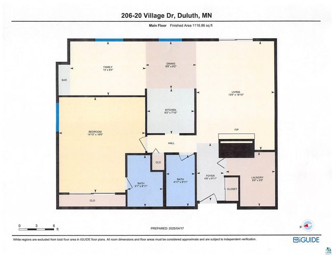 APT-206 - 20 Village Dr, Townhouse with 1 bedrooms, 2 bathrooms and null parking in Proctor MN | Image 24