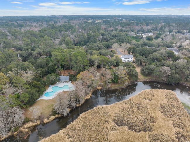 Aerial view featuring a water view | Image 27