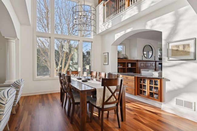 Built in buffet separates the dining room and the family room. | Image 11