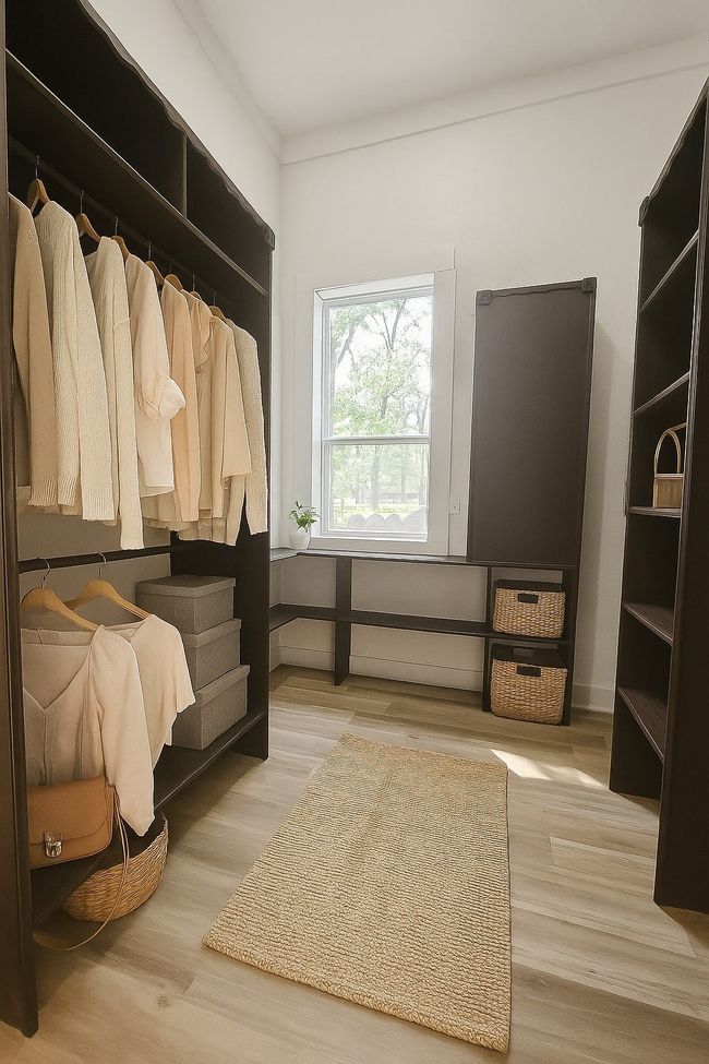 Mudroom featuring wood finished floors (AI staged) | Image 4