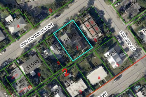 2016 Roosevelt Dr, Key West, FL, 33040-3743 | Card Image