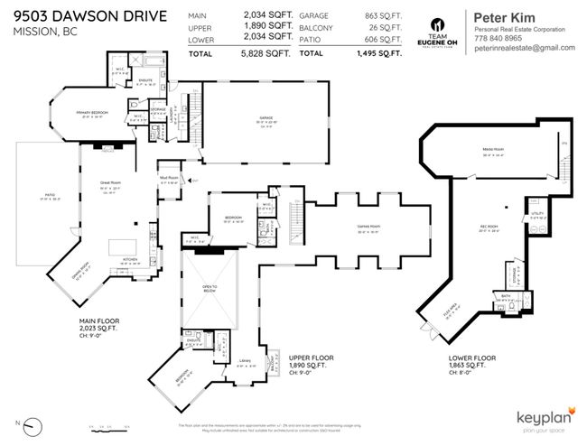 9503 Dawson Drive, House other with 4 bedrooms, 4 bathrooms and 15 parking in Mission BC | Image 40