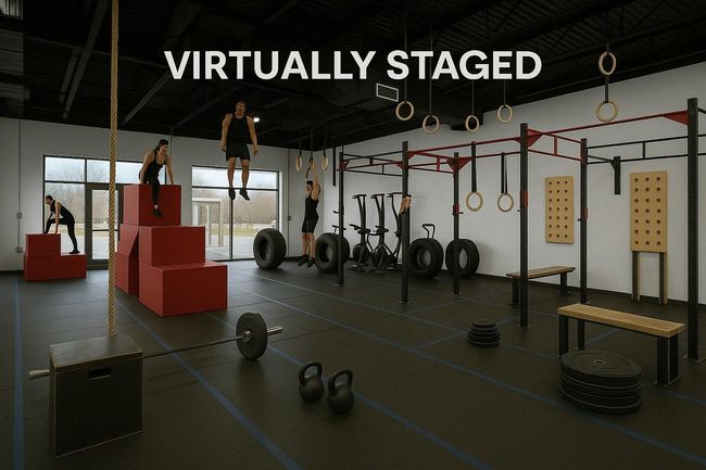 Exercise room featuring visible vents | Image 4