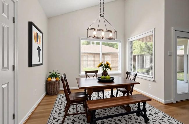 Dining area with lots of natural light | Image 36
