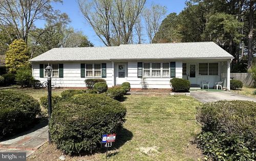 413 Pine Bluff Rd, SALISBURY, MD, 21801-7110 | Card Image