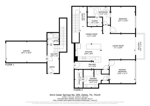 209-4414 Cedar Springs Rd, Dallas, TX, 75219-2029 | Card Image