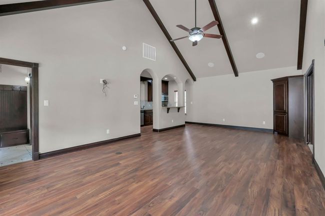 Entering Secondary House. Main Room. High Ceilings, Ceiling Fan. | Image 43