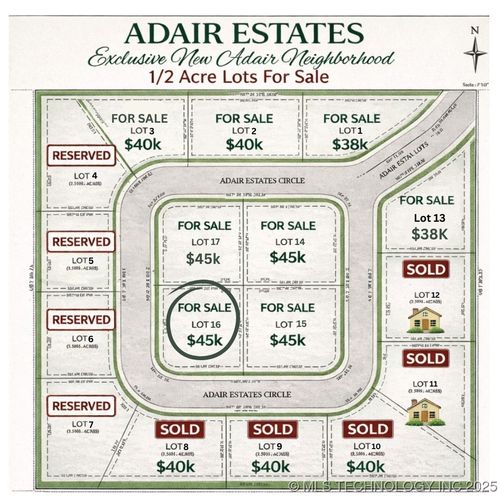 575 Adair Estates Cir, Adair, OK, 74330-5003 | Card Image