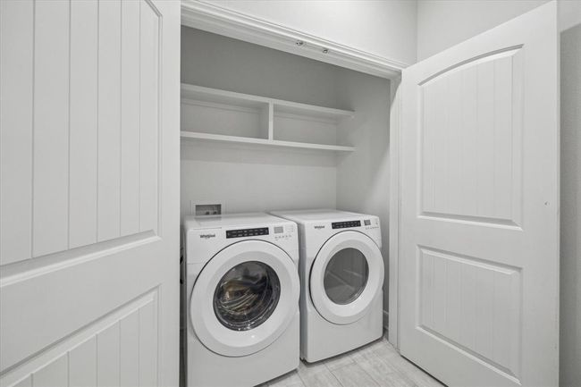 The utility room is inside of the unit - the washer and dryer are included. | Image 16