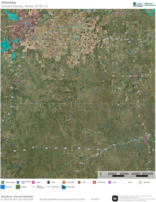 9286 County Road 2335, House other with 3 bedrooms, 2 bathrooms and 2 parking in Menard TX | Image 50