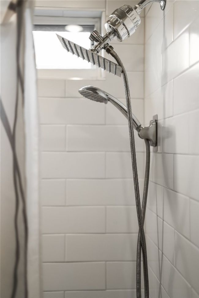 Bathroom view of tiled shower | Image 28