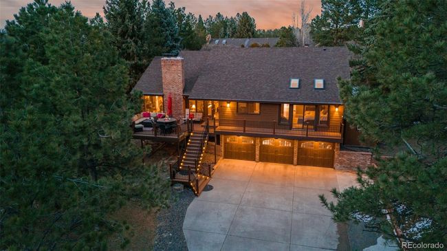 8140 Lightening View Dr, House other with 3 bedrooms, 4 bathrooms and 3 parking in Parker CO | Image 37