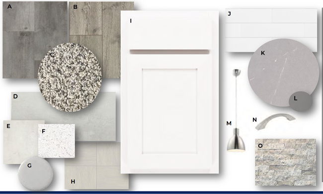 Model home shows the white designer inspired package. | Image 28