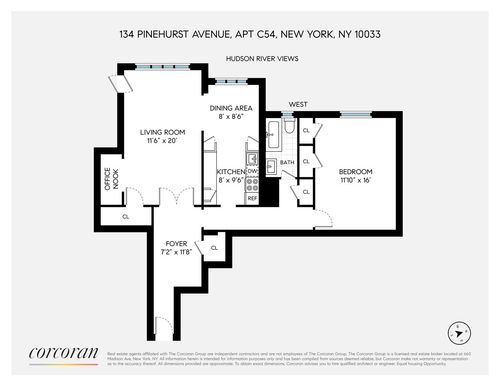 c54-116 Pinehurst Ave, New York, NY, 10033-1789 | Card Image