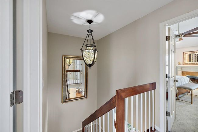 STAINED GLASS CHANDELIER IN STAIRWAY. NEW CARPET | Image 19