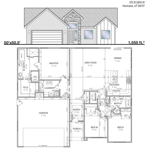 372 W 2830 S, Hurricane, UT, 84737 | Card Image