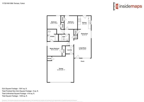 11720 Nw 99th Ter, Yukon, OK, 73099-9354 | Card Image