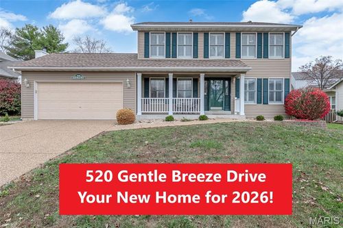 520 Gentle Breeze Dr, Saint Peters, MO, 63376-3877 | Card Image