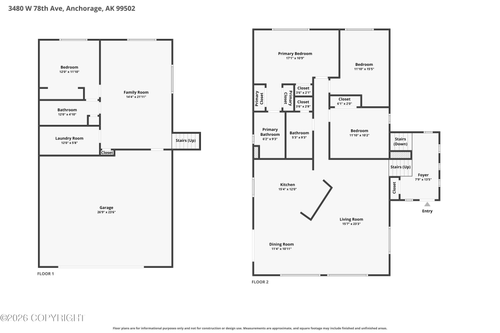 3480 W 78th Ave, Anchorage, AK, 99502-4404 | Card Image