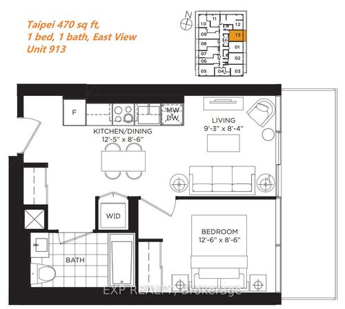 913-18 Maitland Terr, Toronto, ON, M4Y0H2 | Card Image