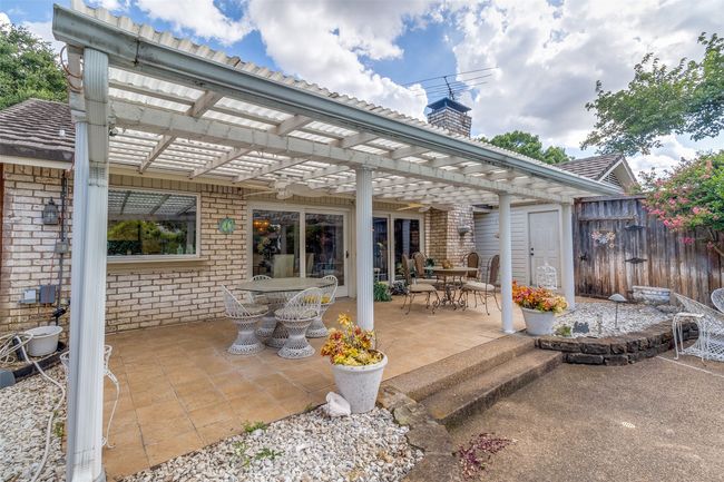 View of patio / terrace with outdoor dining area and a pergola | Image 20