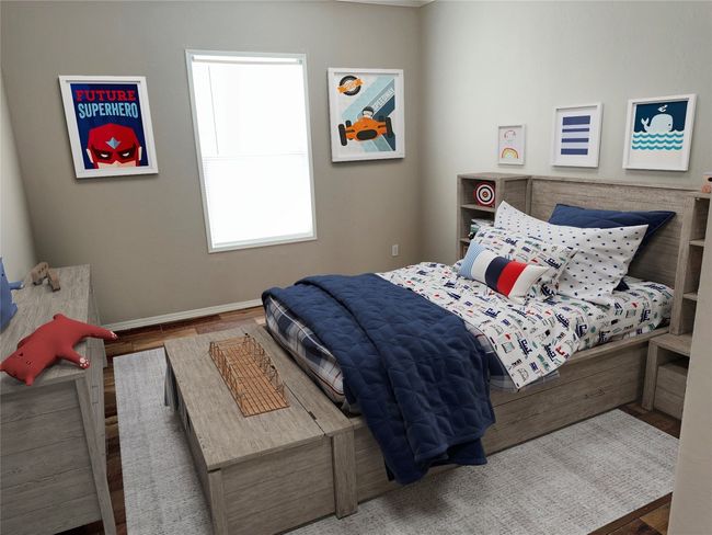 Bedroom featuring baseboards and wood finished floors | Image 21