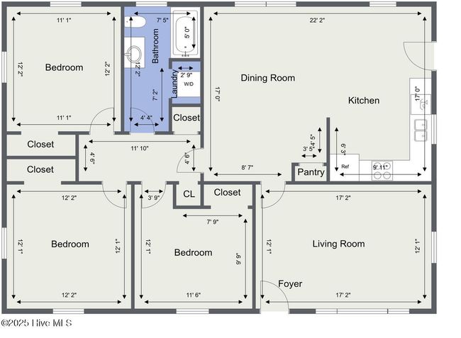 201 Rutledge Dr, House other with 3 bedrooms, 1 bathrooms and null parking in Wilmington NC | Image 26